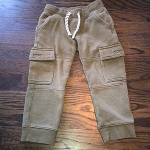 🐻Gymboree Boys Army Green Cargo Joggers🐻3T